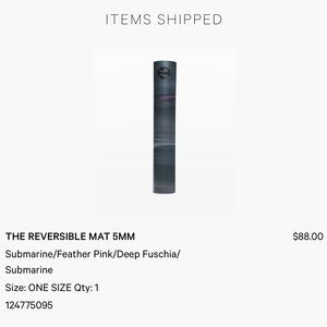 Lululemon Reversible Yoga Mat 5mm